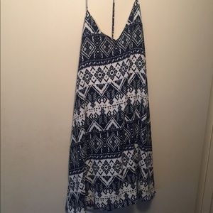 Aztec print dress